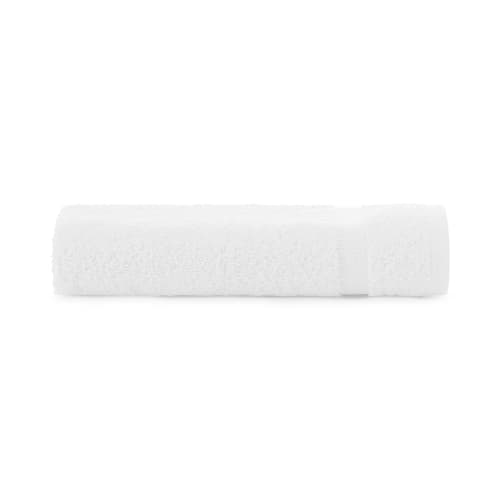 Crestview Hand Towel, Dobby Border, Cotton Blend, 16x30, 4.5lbs/dz, White